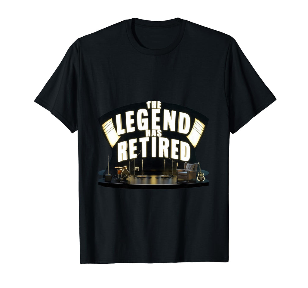 Funny Musician Retirement Dads T-Shirt - Novelty Apparel for Adults - T-Shirt, Sweatshirt, Hoodie