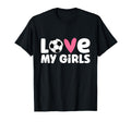 Soccer Love My Parents Soccer Daughters T-Shirt - Trendy Graphic Men Women - T-Shirt, Sweatshirt, Hoodie