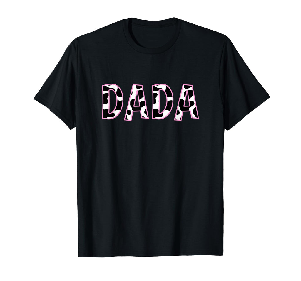 Dada Cow Cow Pattern Fathers Day T-Shirt - Novelty Apparel for Adults - T-Shirt, Sweatshirt, Hoodie