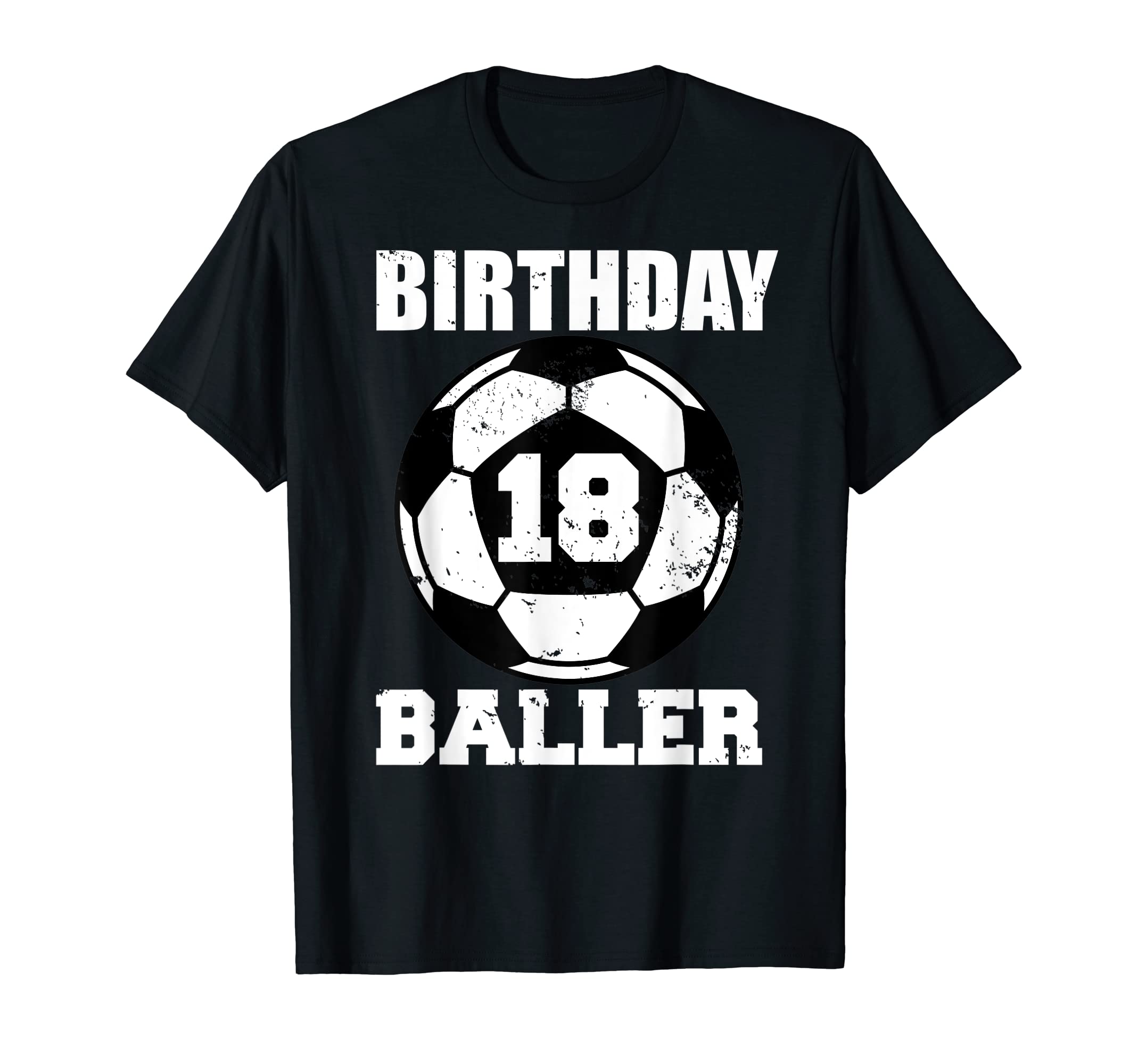 18Th Birthday Baller Funny 18 Year Old T-Shirt - Graphic Print for Adults - T-Shirt, Sweatshirt, Hoodie