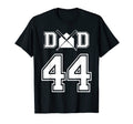 Number 44 Players Biggest Fan T-Shirt - Casual Everyday Wear Unisex - T-Shirt, Sweatshirt, Hoodie