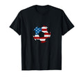 American Flag Soccer Soccer T-Shirt - Novelty Apparel Unisex - T-Shirt, Sweatshirt, Hoodie