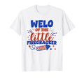 Welo Little Firecracker Fourth T-Shirt - Casual Everyday Wear for Adults - T-Shirt, Sweatshirt, Hoodie