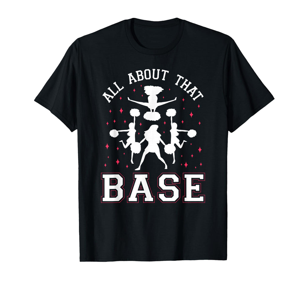 Cheer Cheerleading All About That T-Shirt - Minimalist Print for Adults - T-Shirt, Sweatshirt, Hoodie