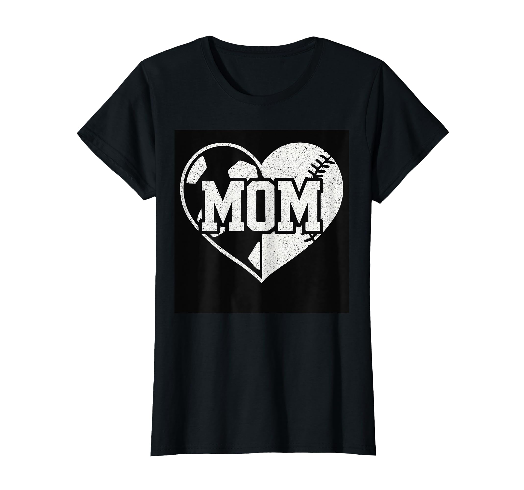 Ball Mom Soccer Football Baseball T-Shirt - Casual Everyday Wear Unisex - T-Shirt, Sweatshirt, Hoodie