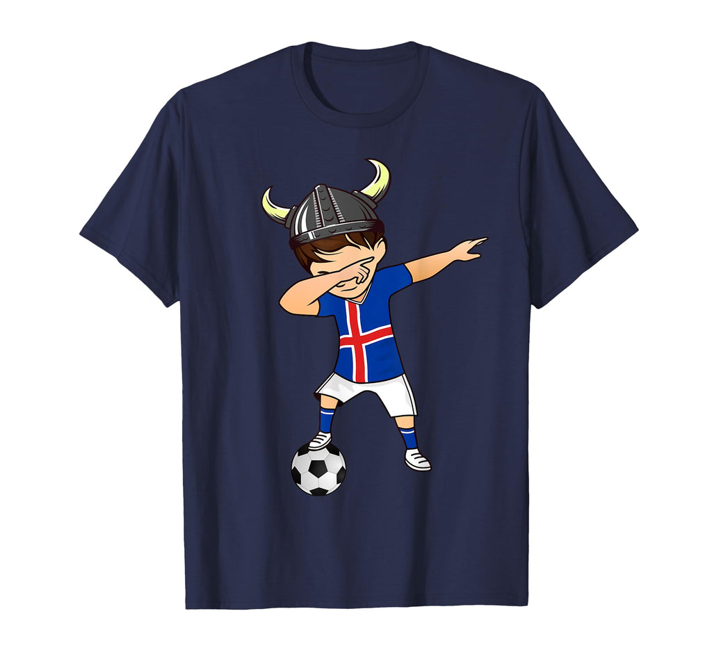 Iceland 2019 Football Kit Dabbing T-Shirt - Casual Everyday Wear Men Women - T-Shirt, Sweatshirt, Hoodie