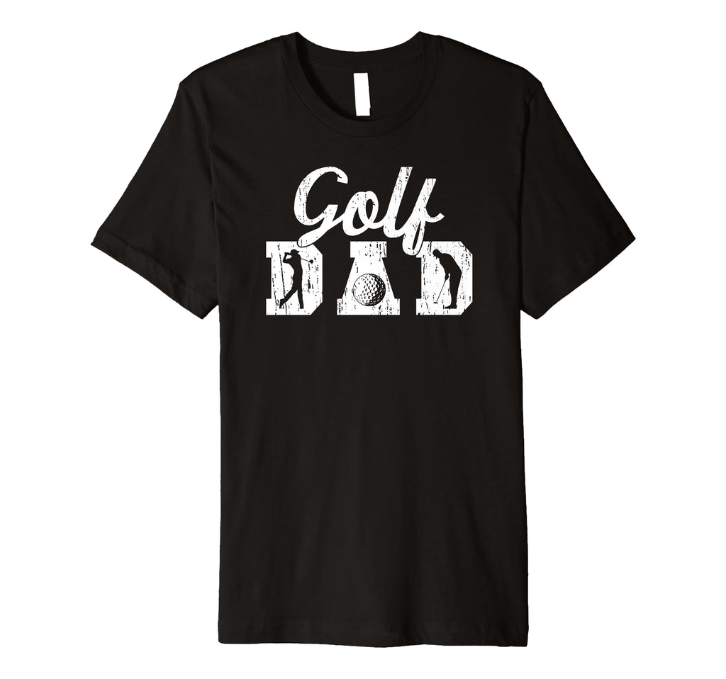 Mens Golf Dad Proud Golfer Dad Golf T-Shirt - Trendy Graphic Men Women - T-Shirt, Sweatshirt, Hoodie