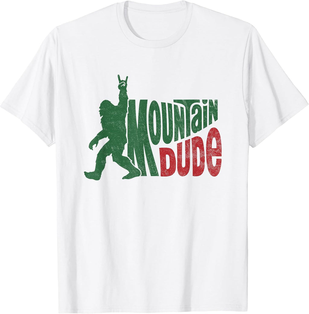 Mountain Dude Funny Bigfoot Sasquatch Hiking Gift - Adult & Kids T-Shirts, Sweatshirts & Hoodies apparel design preview 1