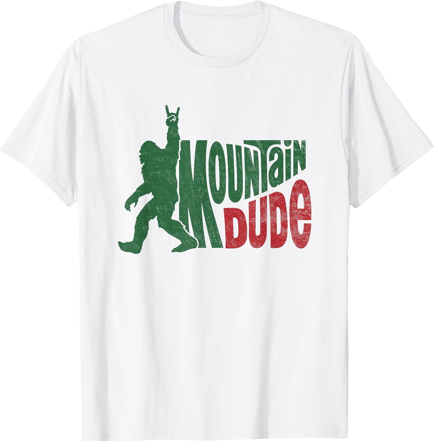 Mountain Dude Funny Bigfoot Sasquatch Hiking Gift - Adult & Kids T-Shirts, Sweatshirts & Hoodies apparel design preview 1