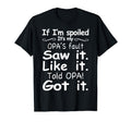 If Im Spoiled Its My Opas Fault T-Shirt - Streetwear Style for Adults - T-Shirt, Sweatshirt, Hoodie