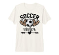 Soccer Sister Womens Soccer Sister Game T-Shirt - Graphic Print Men Women - T-Shirt, Sweatshirt, Hoodie