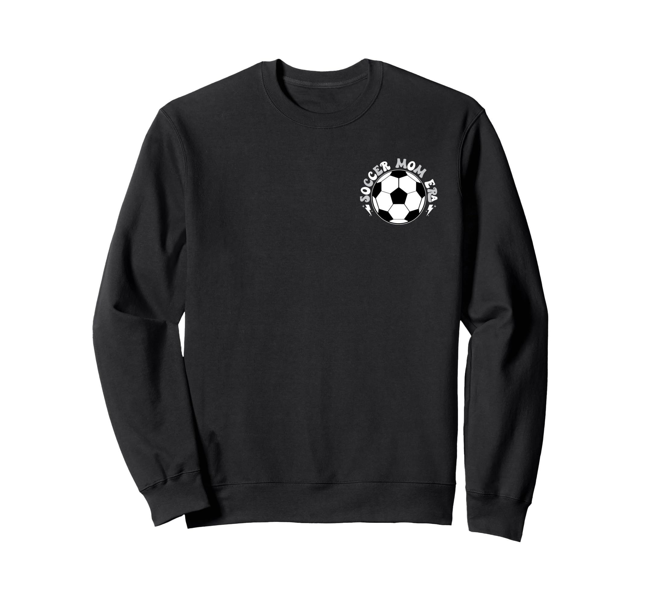 My Soccer Mom Era Groovy 2 Sides Sweatshirt - Graphic Print Men Women - T-Shirt, Sweatshirt, Hoodie