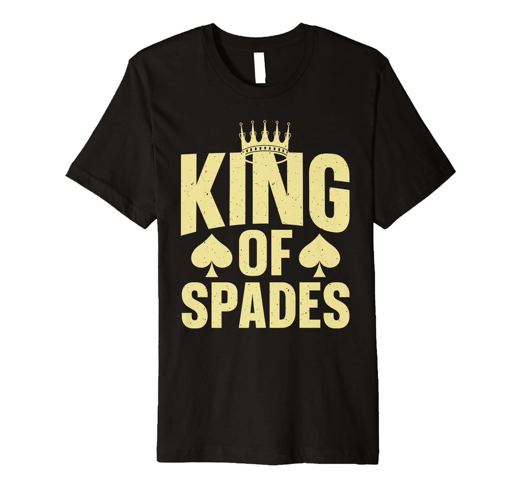King Spades Art Dad Card Game Spades T-Shirt - Trendy Graphic Men Women - T-Shirt, Sweatshirt, Hoodie