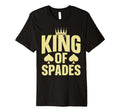 King Spades Art Dad Card Game Spades T-Shirt - Trendy Graphic Men Women - T-Shirt, Sweatshirt, Hoodie