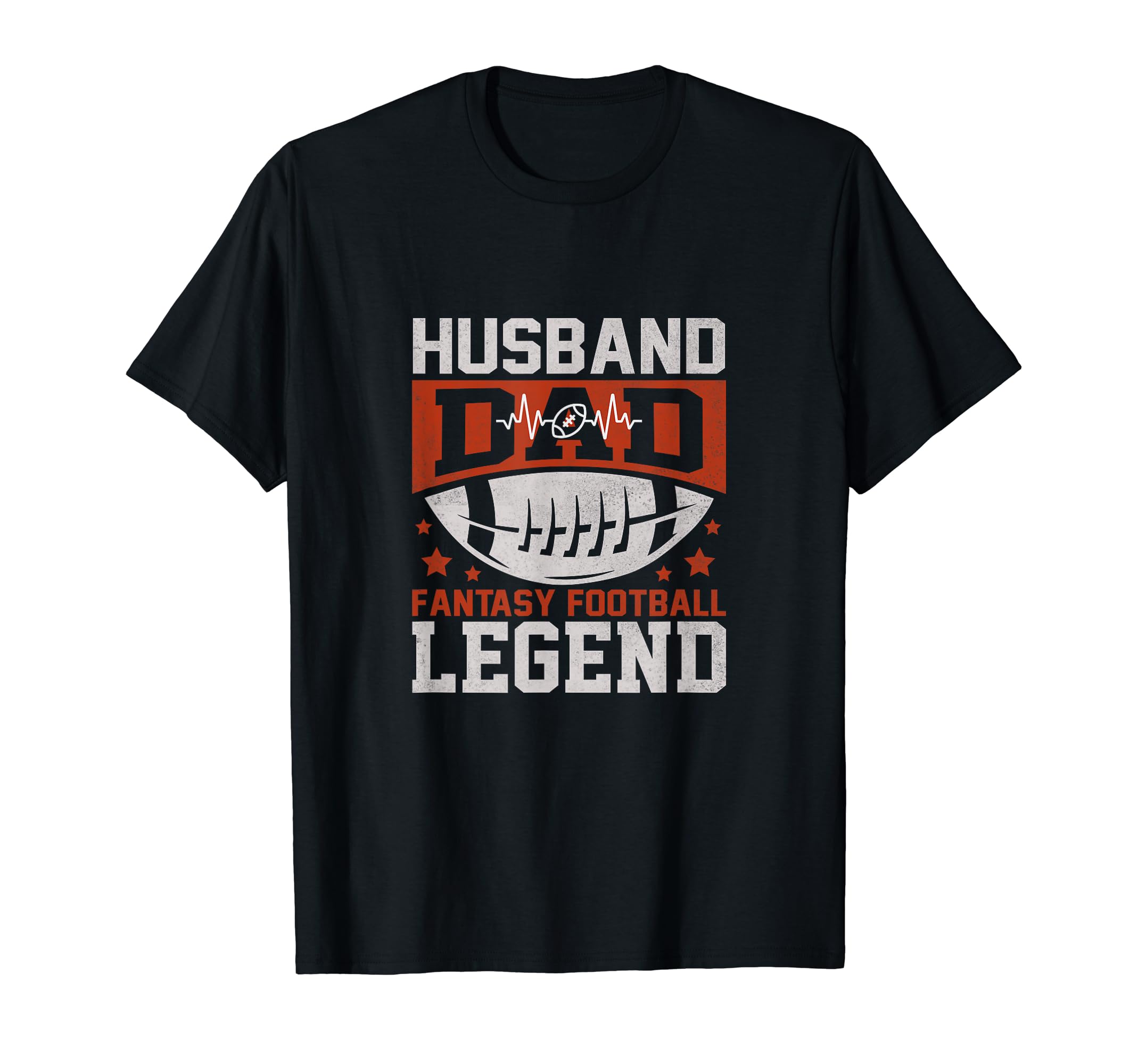 Mens Husband Dad Fantasy Football T-Shirt - Casual Everyday Wear Unisex - T-Shirt, Sweatshirt, Hoodie