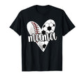 Baller Mama Proud Soccer Baseball Player T-Shirt - Custom Art Print Unisex - T-Shirt, Sweatshirt, Hoodie