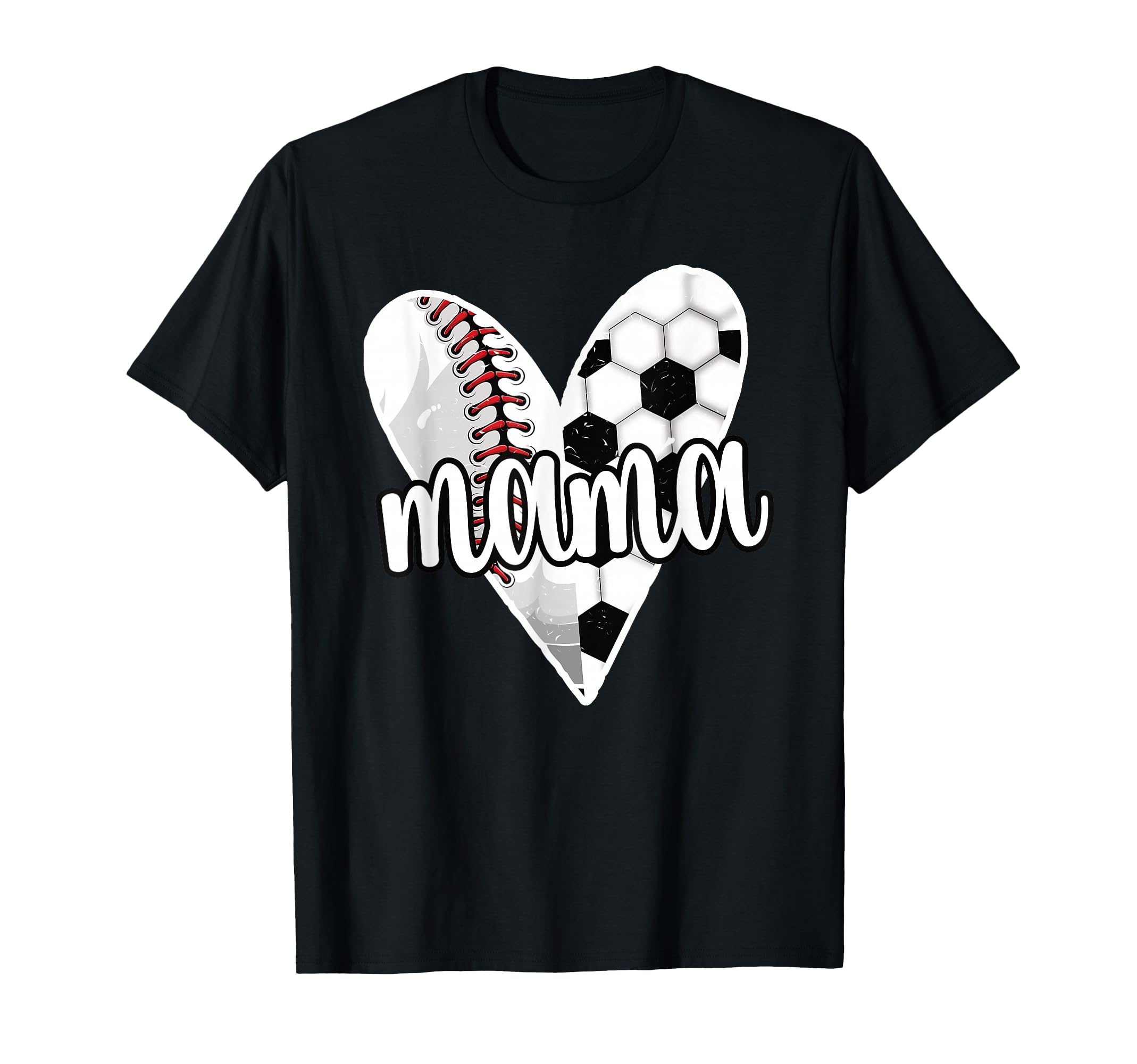 Baller Mama Proud Soccer Baseball Player T-Shirt - Custom Art Print Unisex - T-Shirt, Sweatshirt, Hoodie