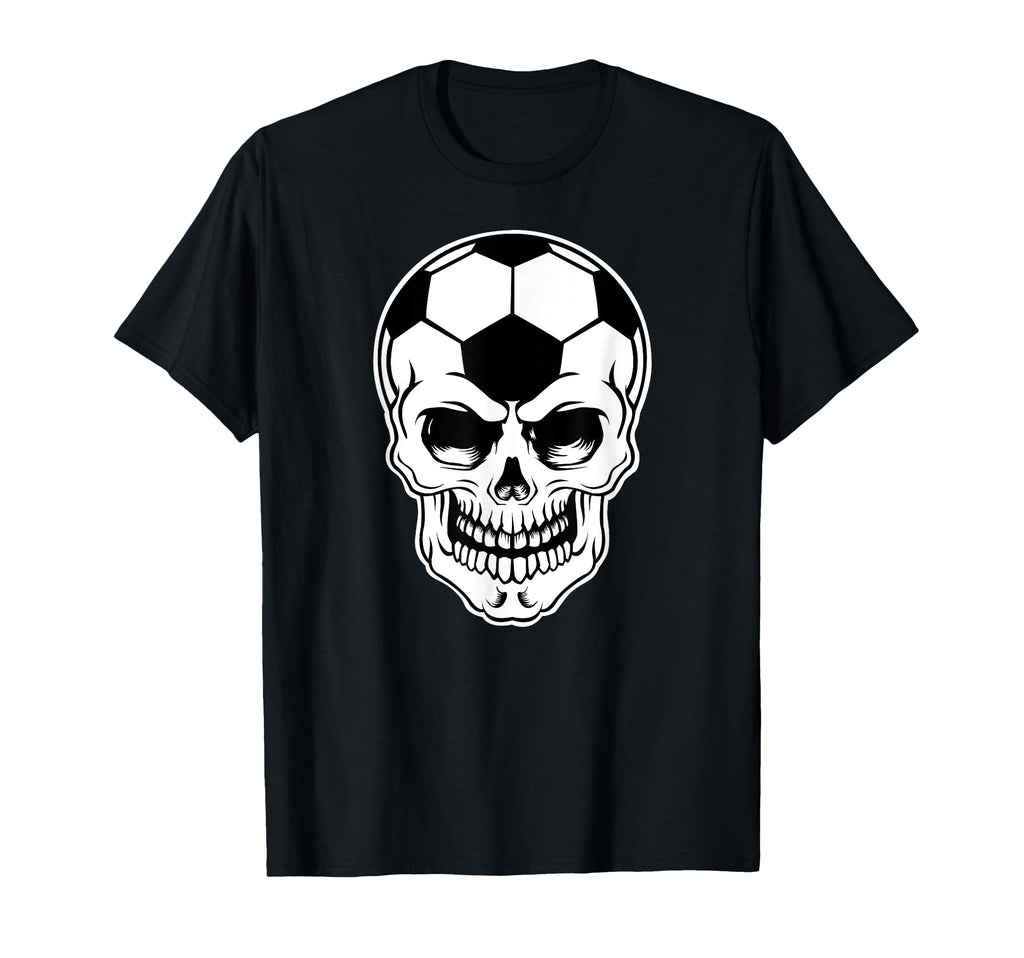 Soccer Skull Funny Soccer T-Shirt - Trendy Graphic Unisex - T-Shirt, Sweatshirt, Hoodie