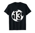 13 Soccer Birthday Gift Soccer Fan T-Shirt - Aesthetic Graphic for Adults - T-Shirt, Sweatshirt, Hoodie