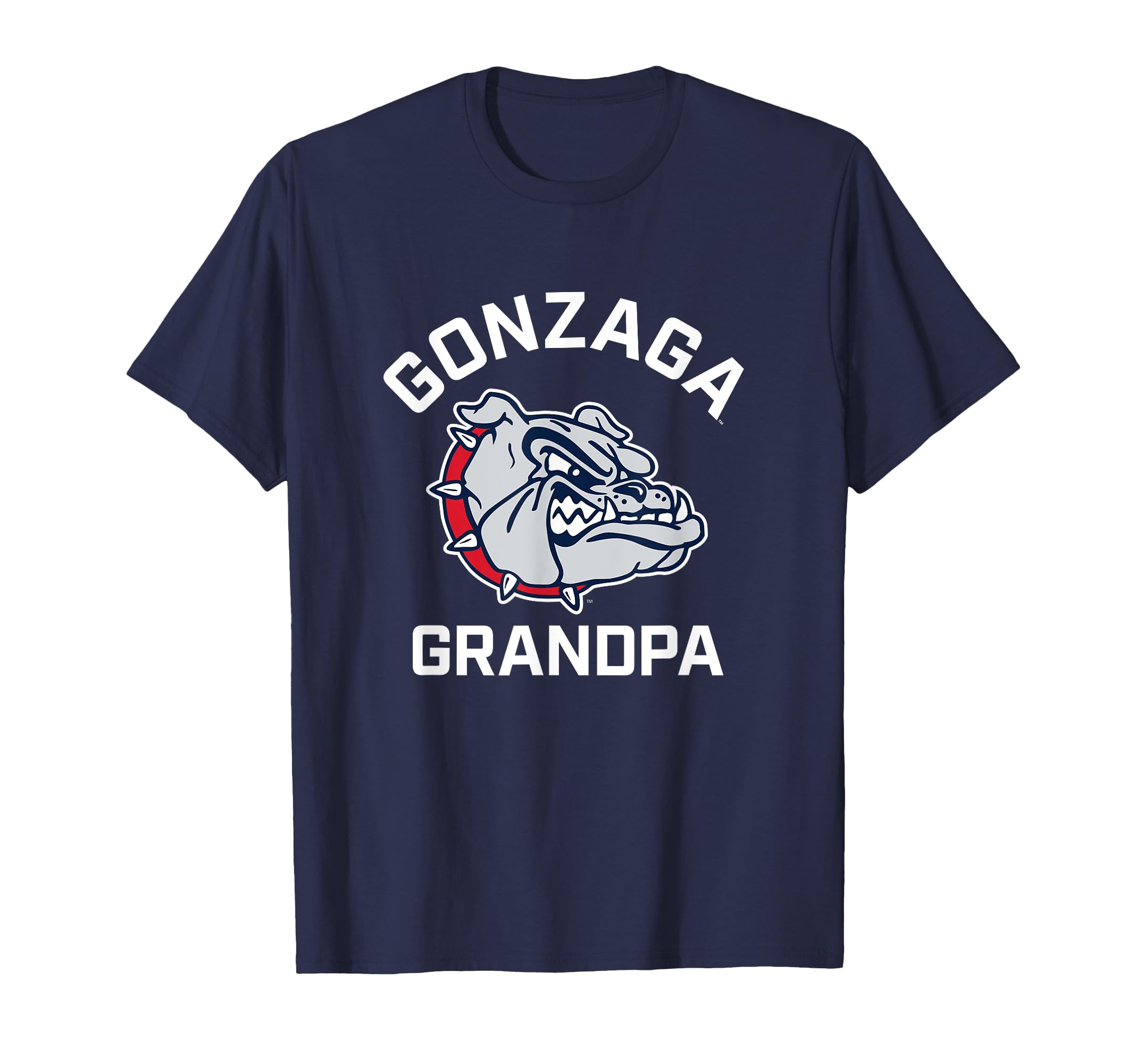 Gonzaga University Bulldogs Arched T-Shirt - Unique Graphic Men Women - T-Shirt, Sweatshirt, Hoodie