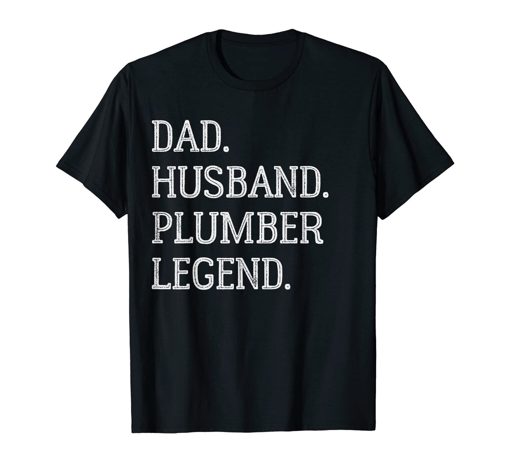 Dad Husband Plumber Legend Plumber T-Shirt - Custom Art Print for Adults - T-Shirt, Sweatshirt, Hoodie