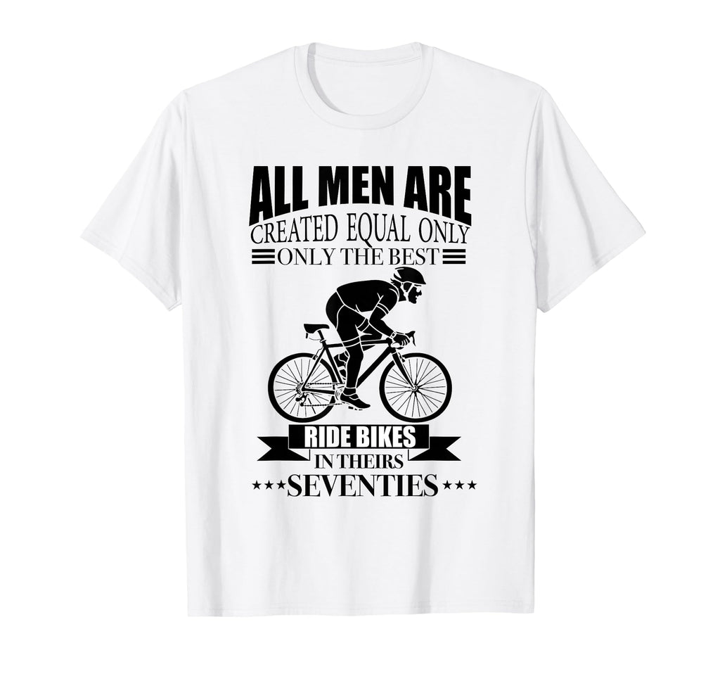 All Are Created Equal Biking Cyclist T-Shirt - Trendy Graphic for Adults - T-Shirt, Sweatshirt, Hoodie