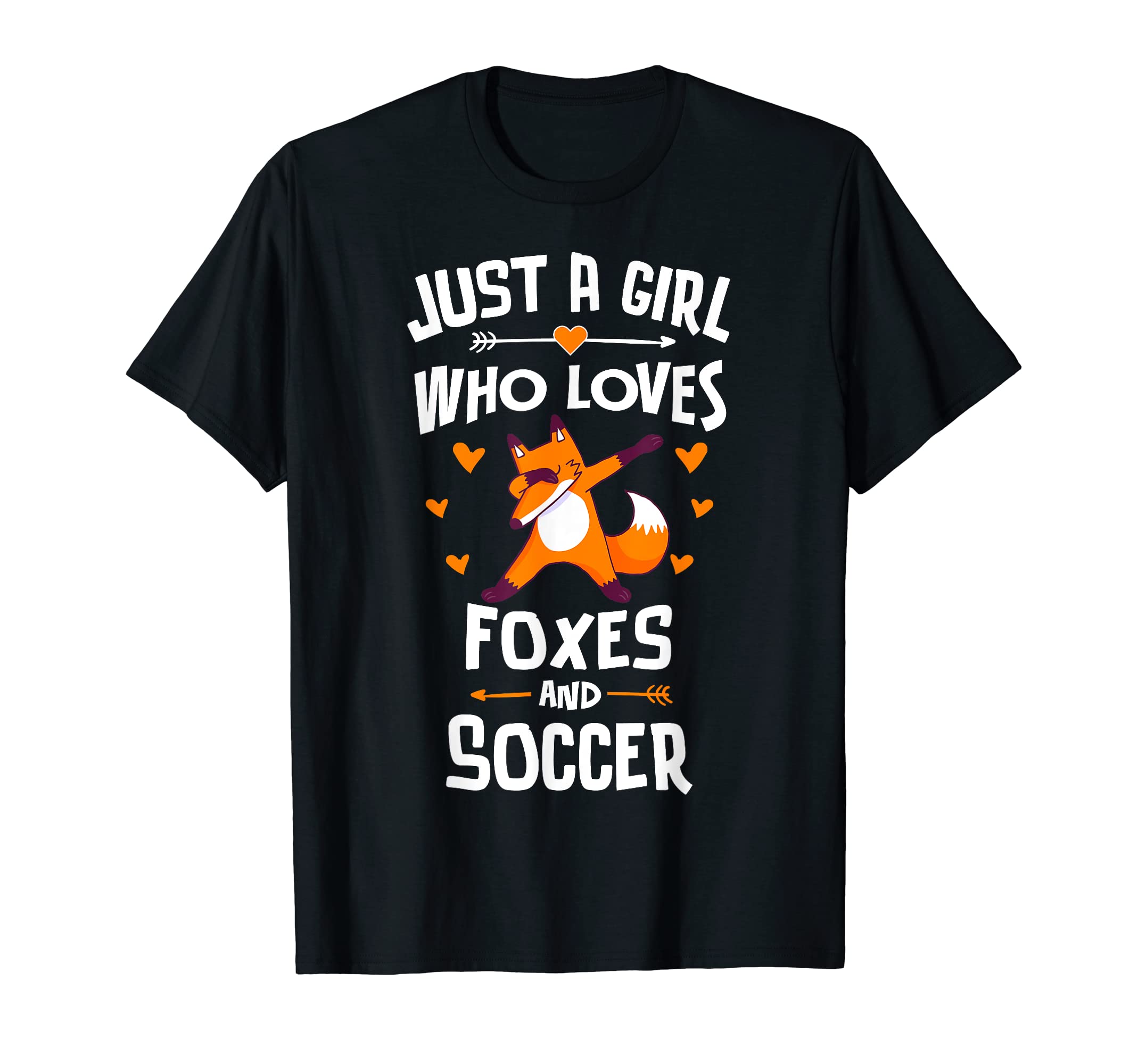 Just Who Loves Foxes And Soccer Gift T-Shirt - Unique Graphic Men Women - T-Shirt, Sweatshirt, Hoodie