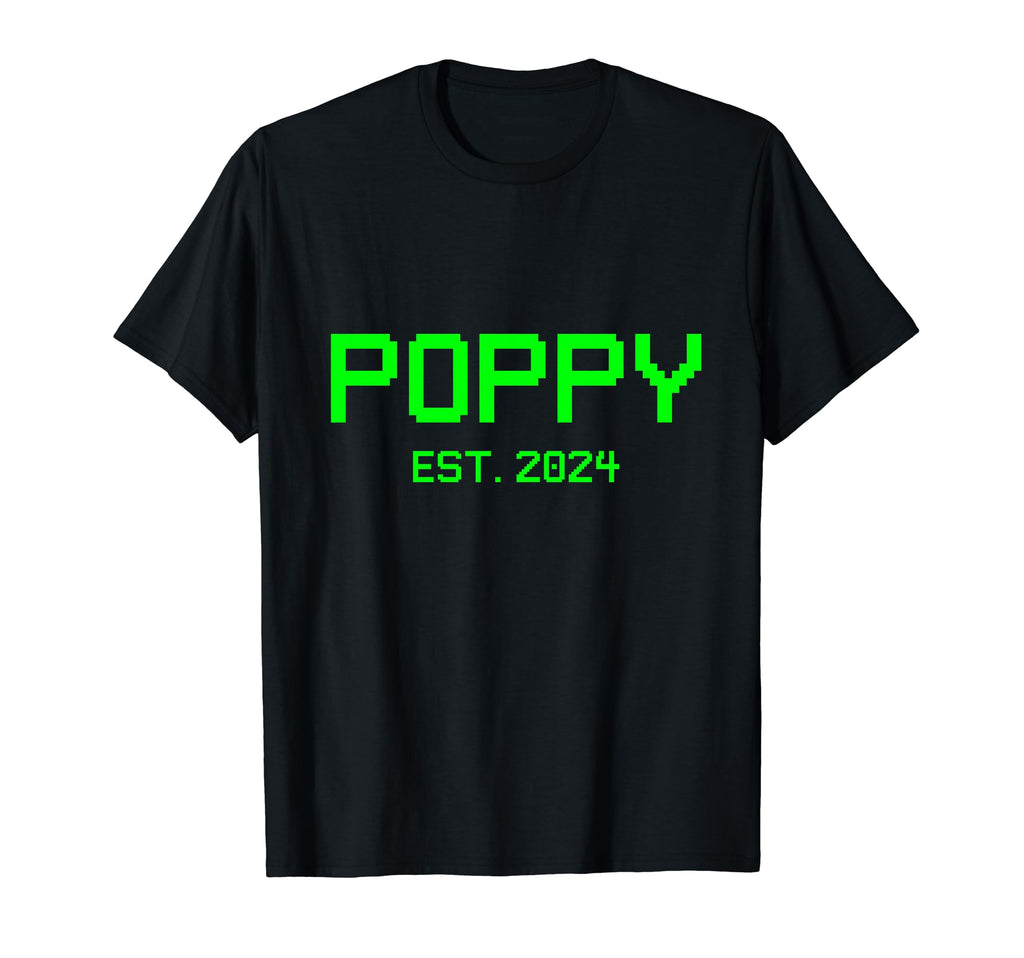 Poppy Est 2024 Gamer Poppy 2024 New T-Shirt - Custom Art Print for Adults - T-Shirt, Sweatshirt, Hoodie