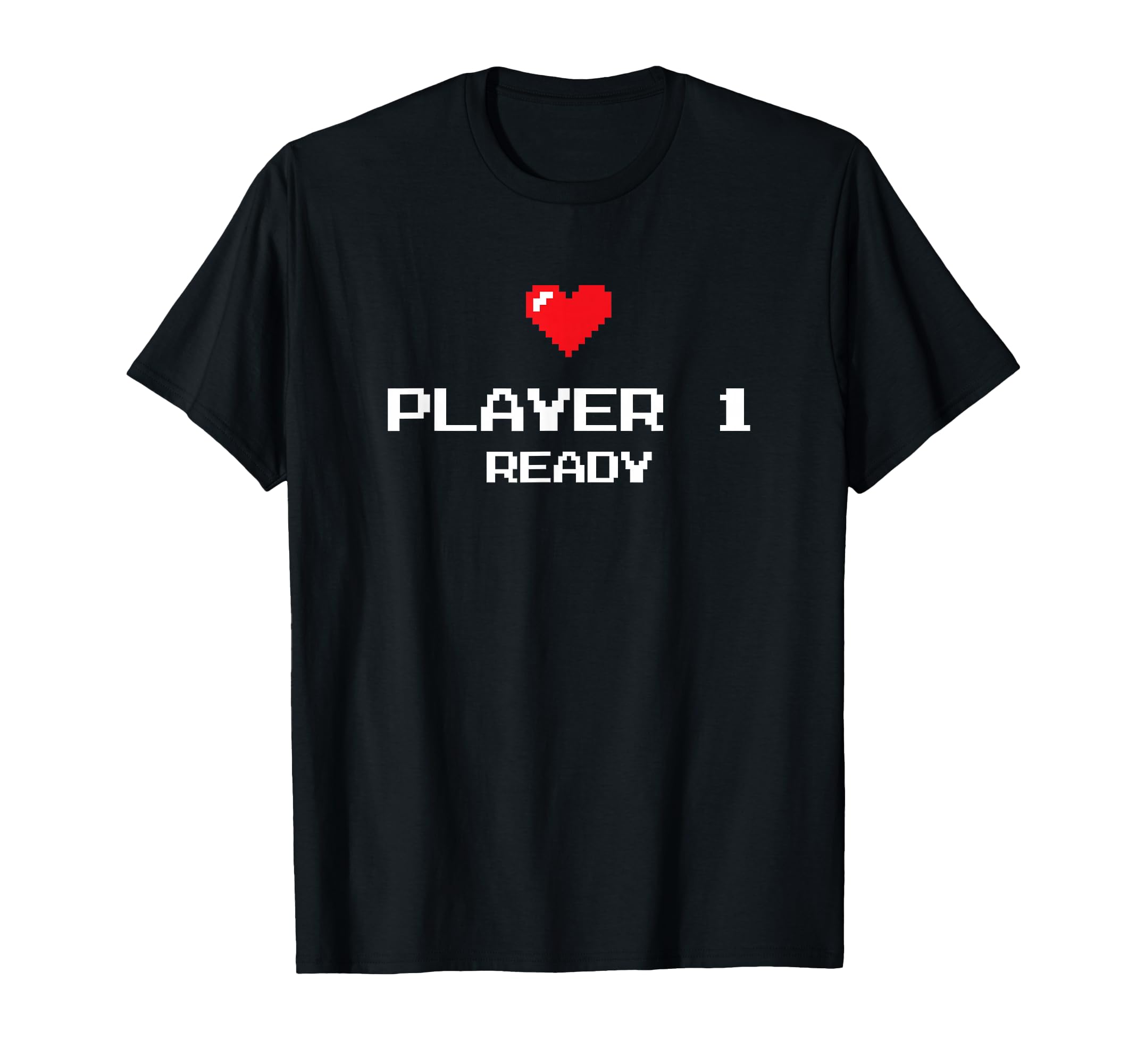 Player 1 Ready Gaming New Dad Announcement T-Shirt - Unique Graphic Unisex - T-Shirt, Sweatshirt, Hoodie