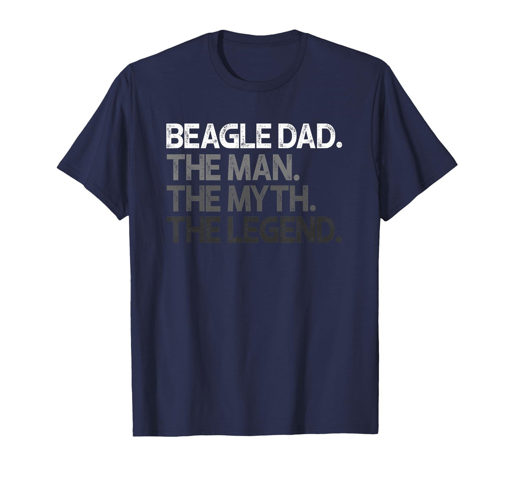 Beagle Dad Myth Legend Gift T-Shirt - Trendy Graphic Men Women - T-Shirt, Sweatshirt, Hoodie