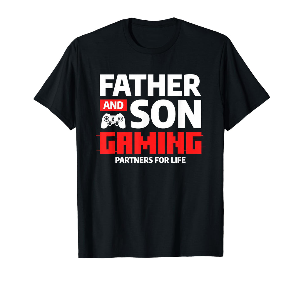 Father And Son Gaming Partners Life Video T-Shirt - Graphic Print Unisex - T-Shirt, Sweatshirt, Hoodie