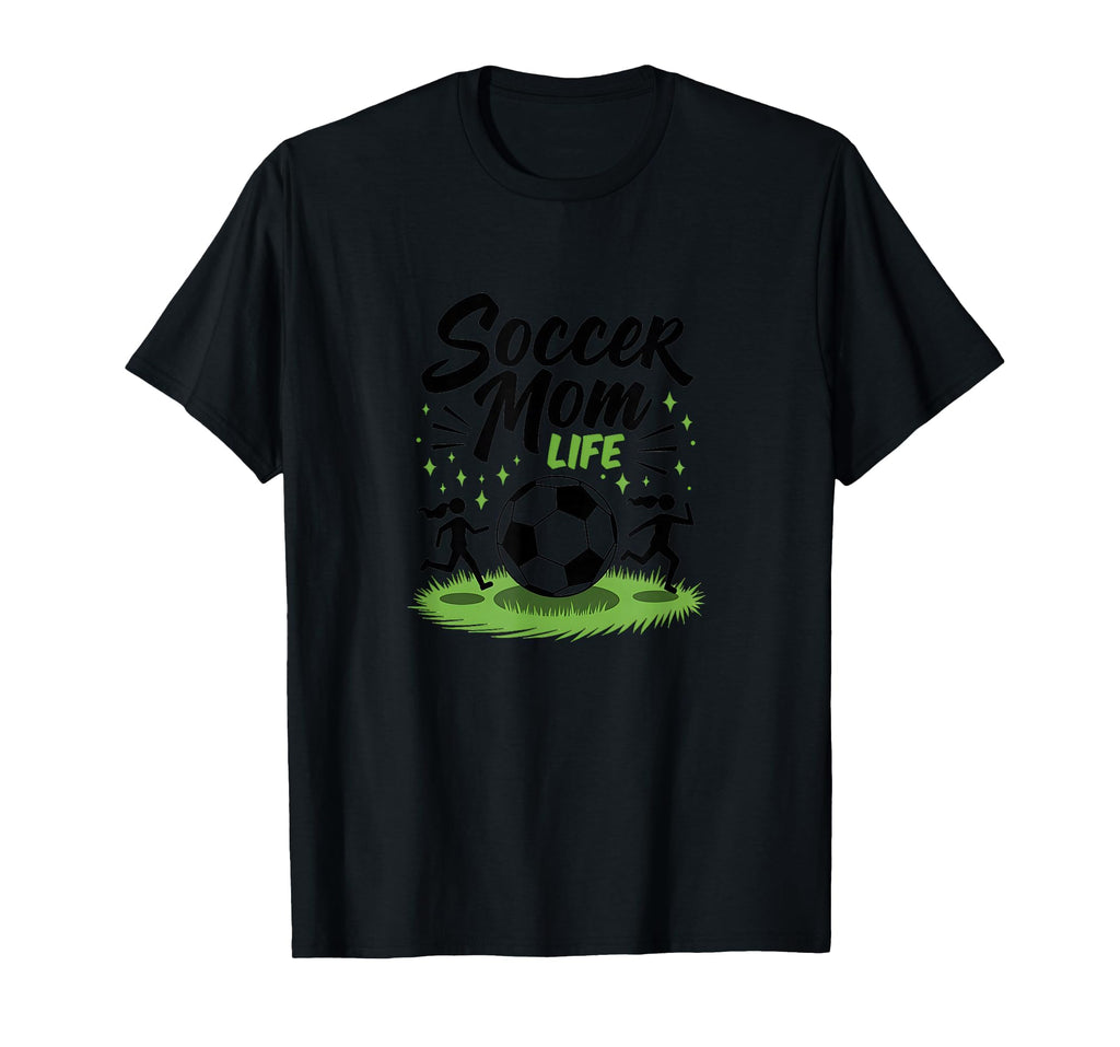 Soccer Mom Life Proud Parent Team Sweatshirt - Aesthetic Graphic Unisex - T-Shirt, Sweatshirt, Hoodie