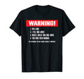 Warning I Tell Dad Jokes Really Bad T-Shirt - Custom Art Print for Adults - T-Shirt, Sweatshirt, Hoodie