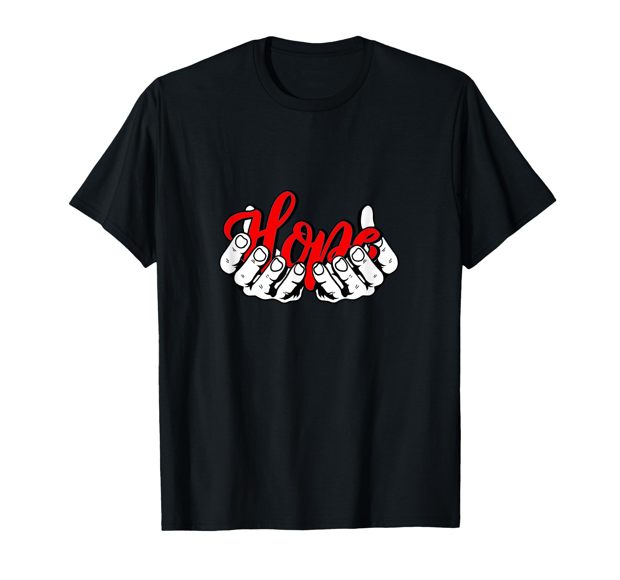 Red Color Hold To Hope Red T-Shirt - Trendy Graphic Unisex - T-Shirt, Sweatshirt, Hoodie