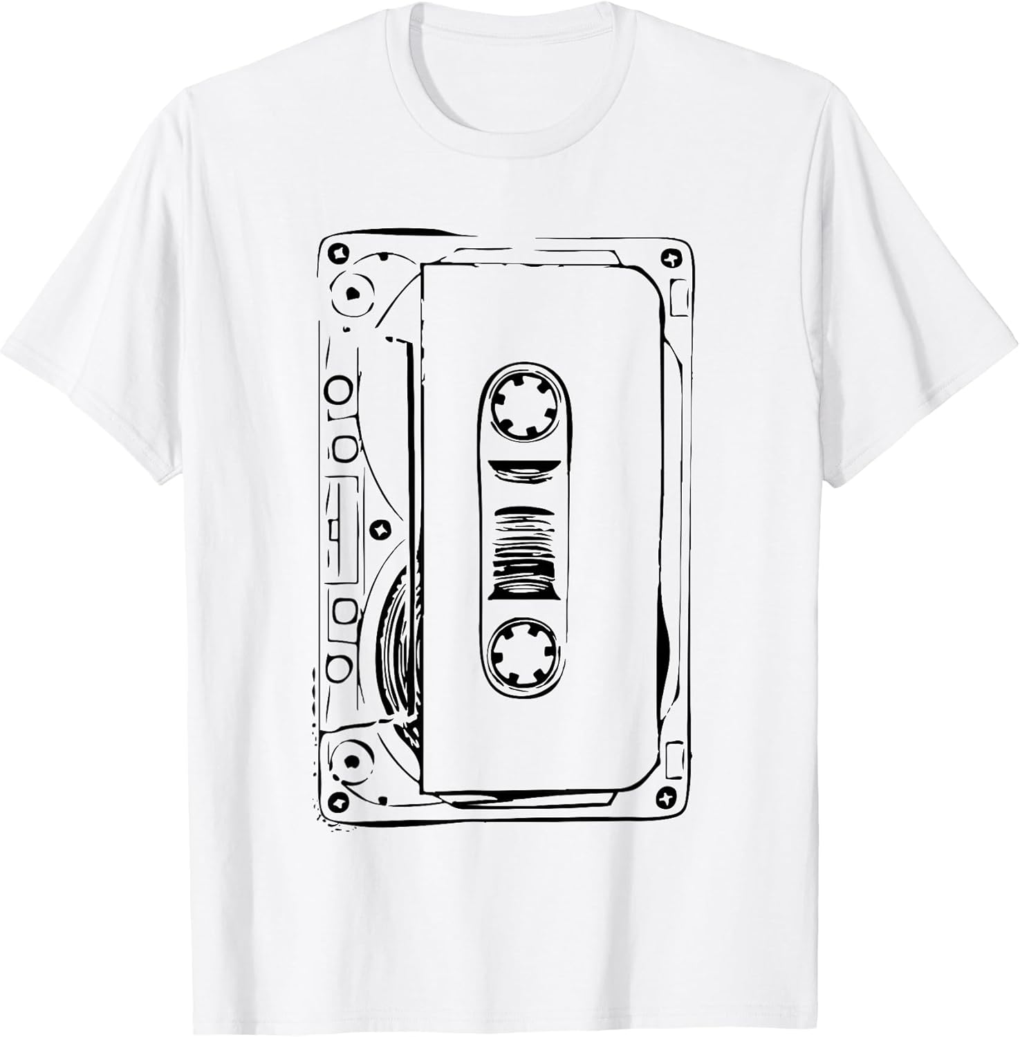 Love Retro Mixtape 80's Blank Cassette Tape Gift - Adult & Kids T-Shirts, Sweatshirts & Hoodies apparel design preview 1