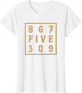 867-Five-309 80S Retro Vintage Men, Women 8675-309 - Adult & Kids T-Shirts, Sweatshirts & Hoodies apparel design preview 1