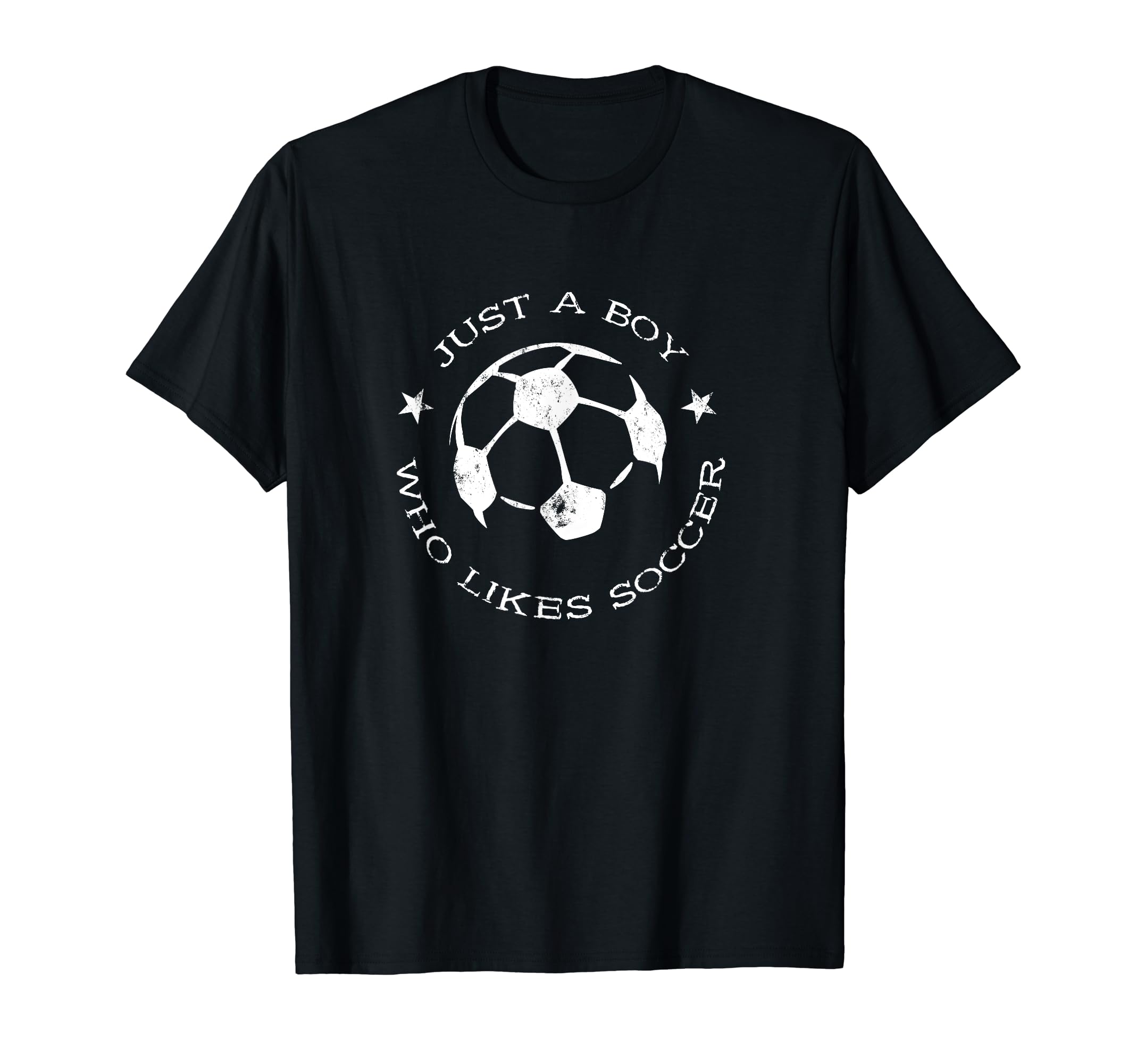 Just Who Likes Soccer T-Shirt - Trendy Graphic for Adults - T-Shirt, Sweatshirt, Hoodie