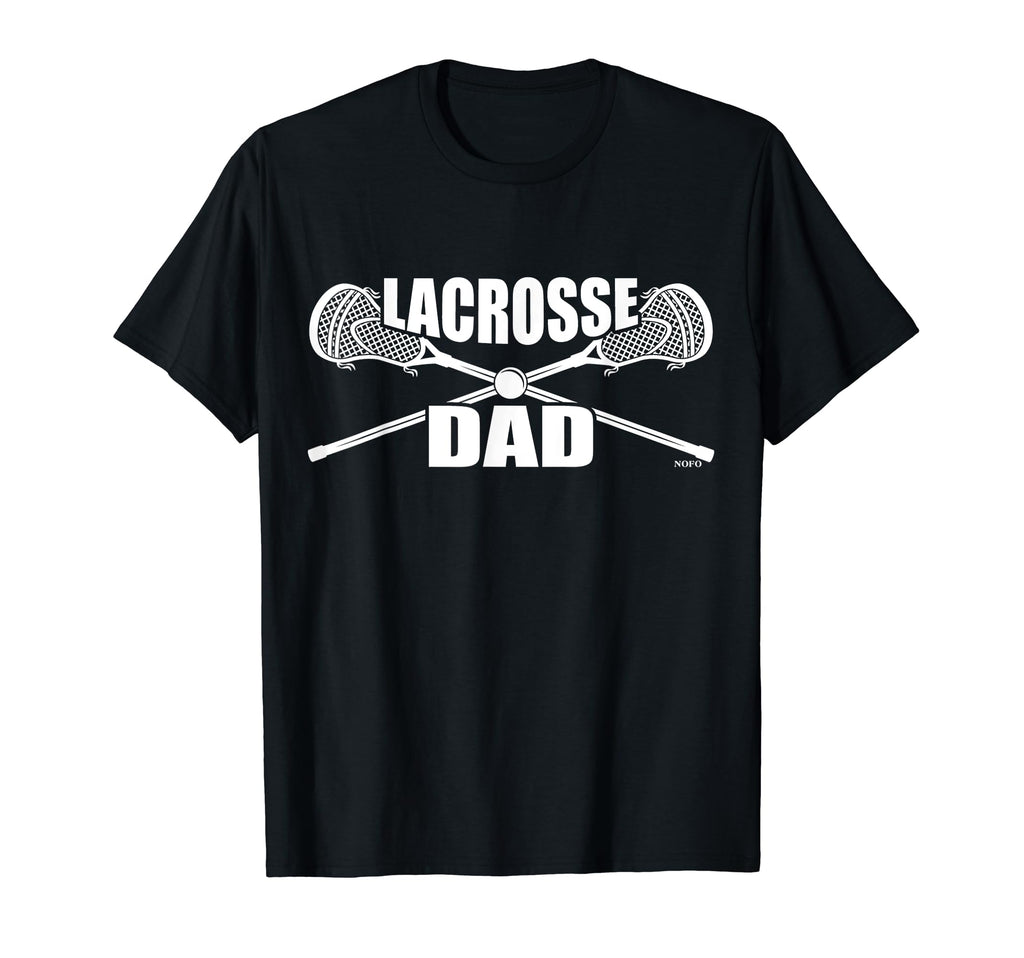 Mens Lacrosse Dad T-Shirt - Minimalist Print Men Women - T-Shirt, Sweatshirt, Hoodie