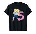 Soccer Im 5 Years Childs Birthday T-Shirt - Streetwear Style Unisex - T-Shirt, Sweatshirt, Hoodie