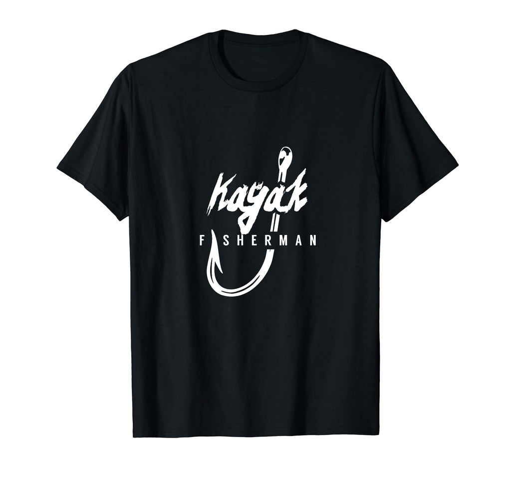 Kayak Fisherman Fishing Kayaks T-Shirt - Casual Everyday Wear Men Women - T-Shirt, Sweatshirt, Hoodie