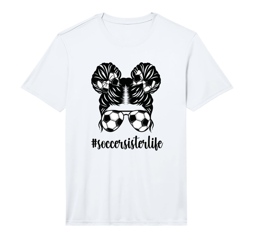 Proud Soccer Sister Soccer Player T-Shirt - Graphic Print for Adults - T-Shirt, Sweatshirt, Hoodie
