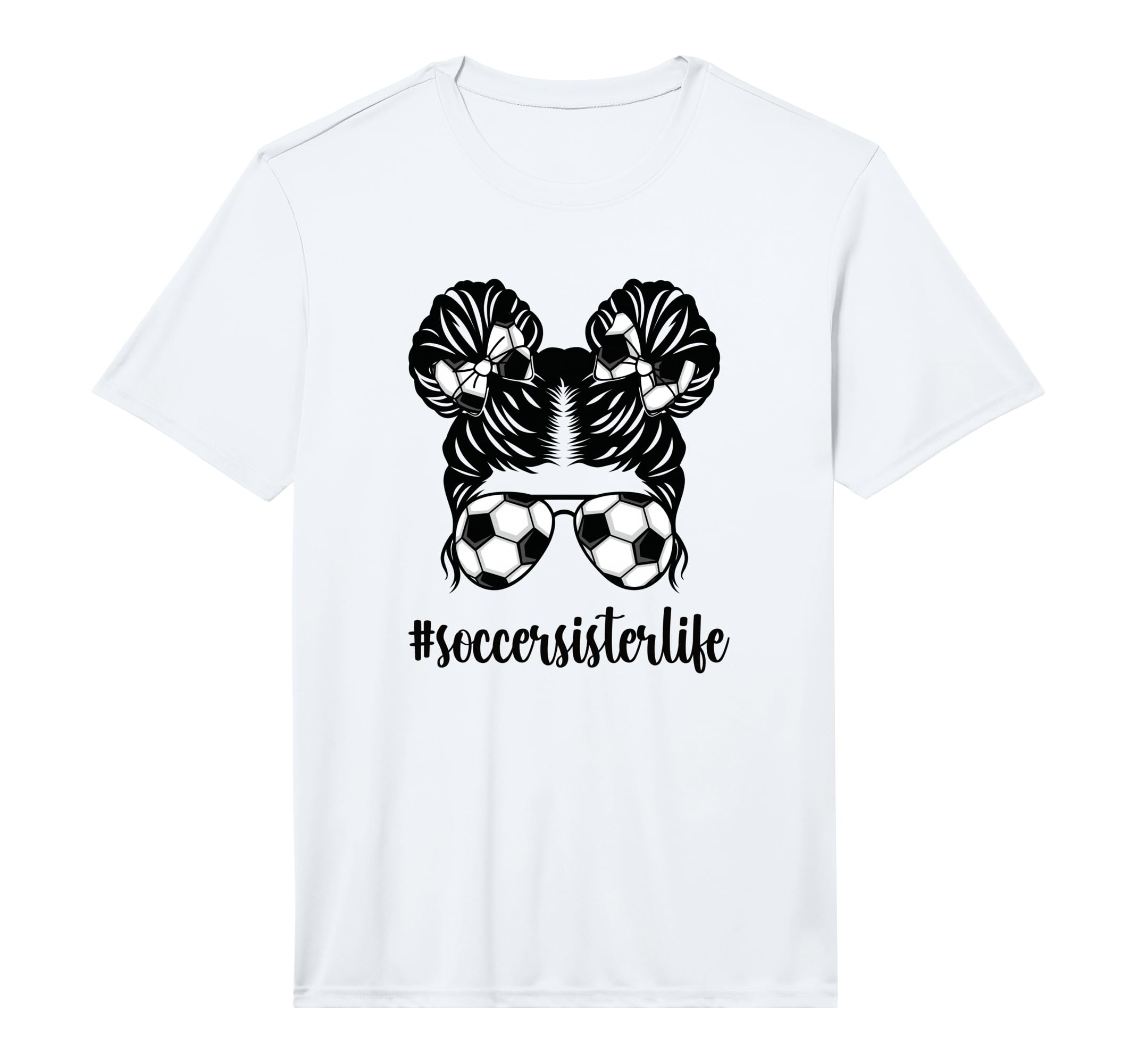 Proud Soccer Sister Soccer Player T-Shirt - Graphic Print for Adults - T-Shirt, Sweatshirt, Hoodie