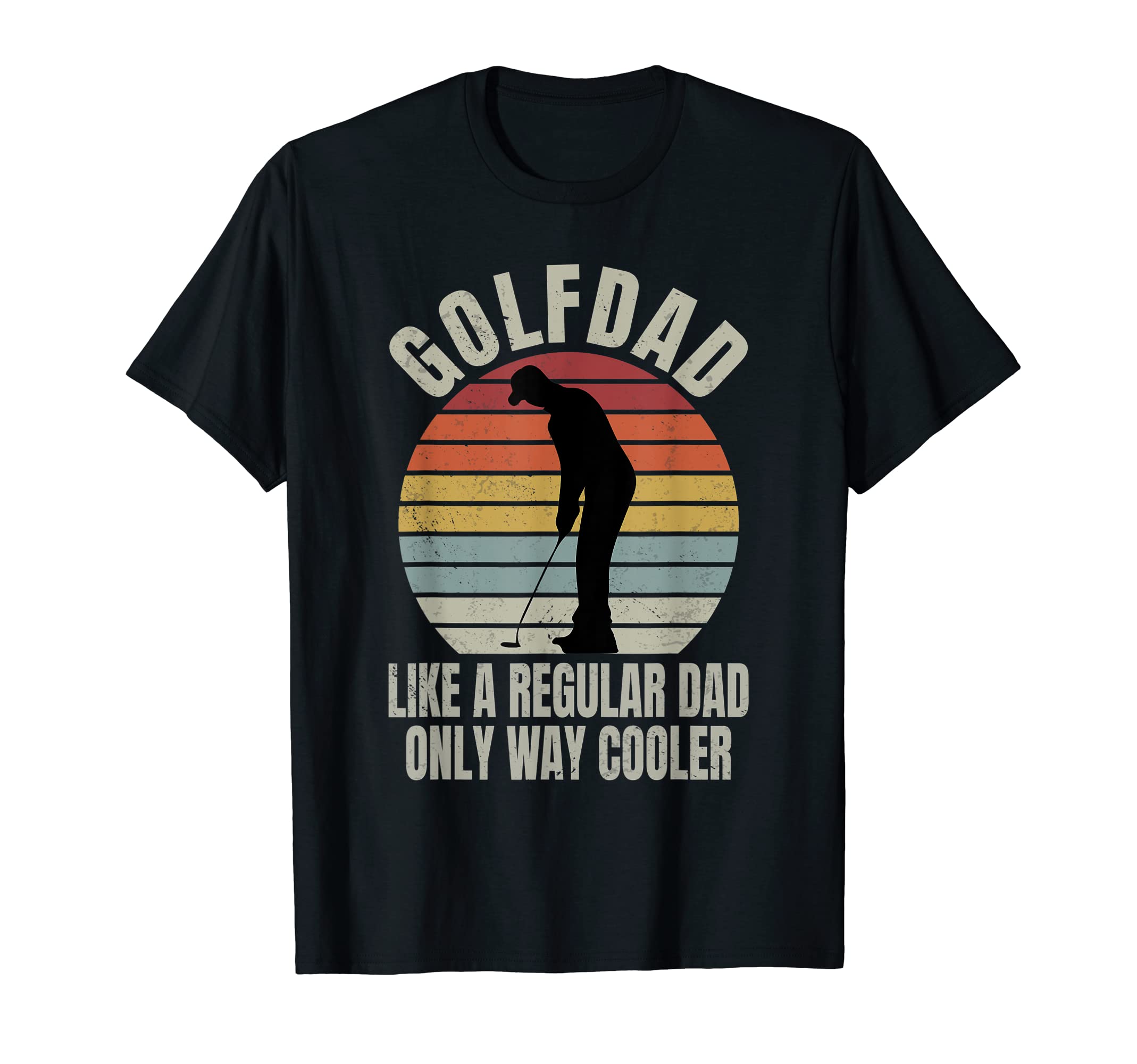 Mens Golf Dad Golfer Golfing Golf Player T-Shirt - Custom Art Print Unisex - T-Shirt, Sweatshirt, Hoodie