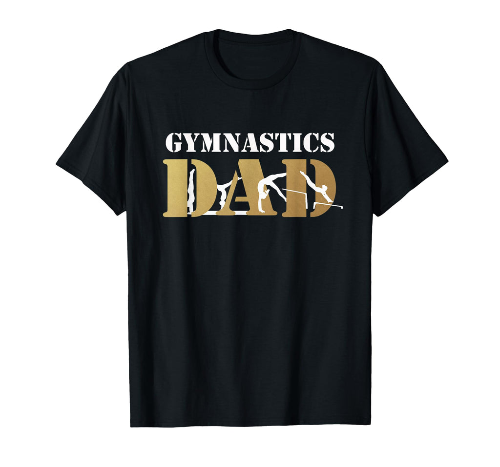 Funny Gift Gymnastics Dad Love Daughter T-Shirt - Novelty Apparel Men Women - T-Shirt, Sweatshirt, Hoodie