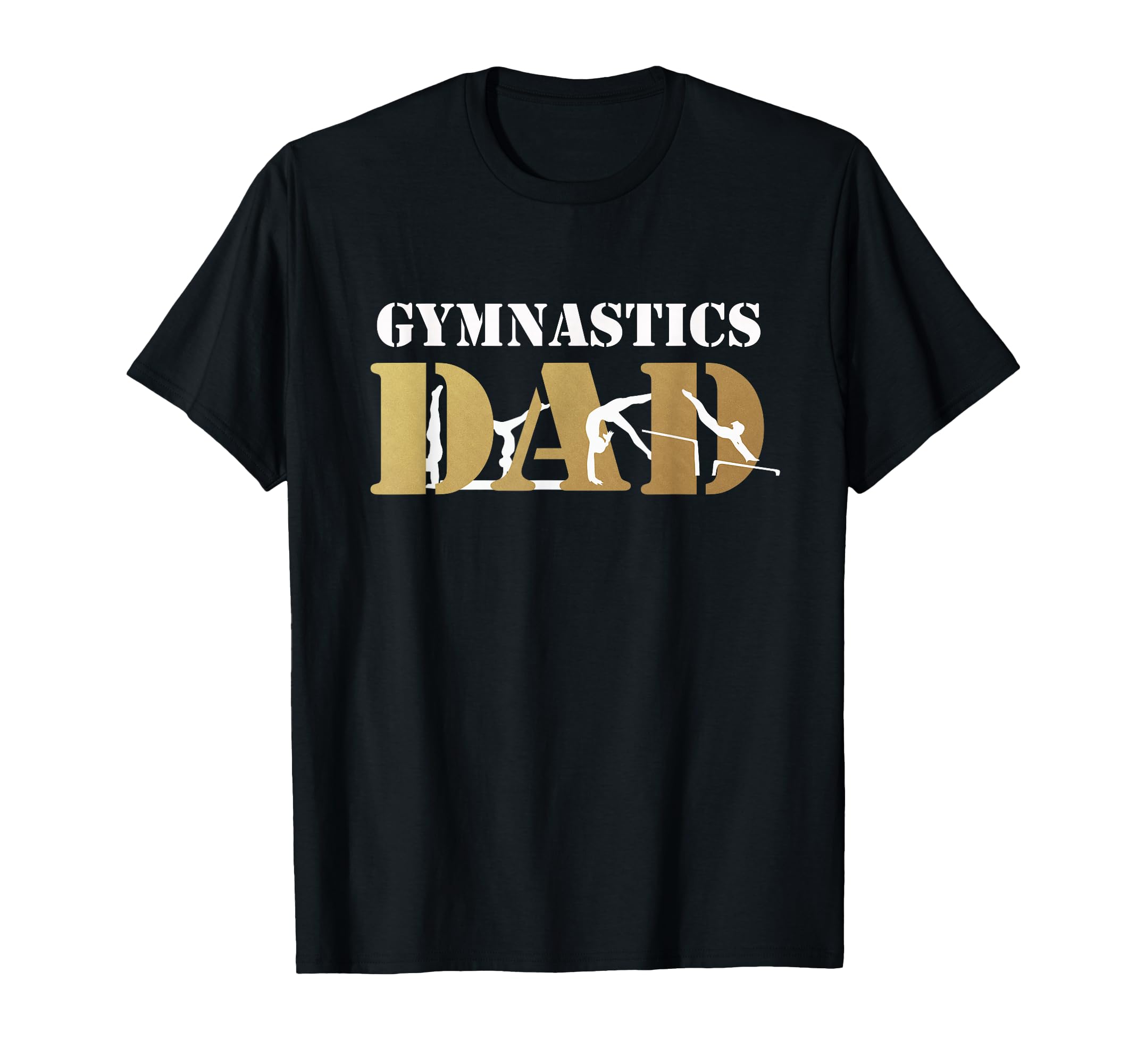 Funny Gift Gymnastics Dad Love Daughter T-Shirt - Novelty Apparel Men Women - T-Shirt, Sweatshirt, Hoodie
