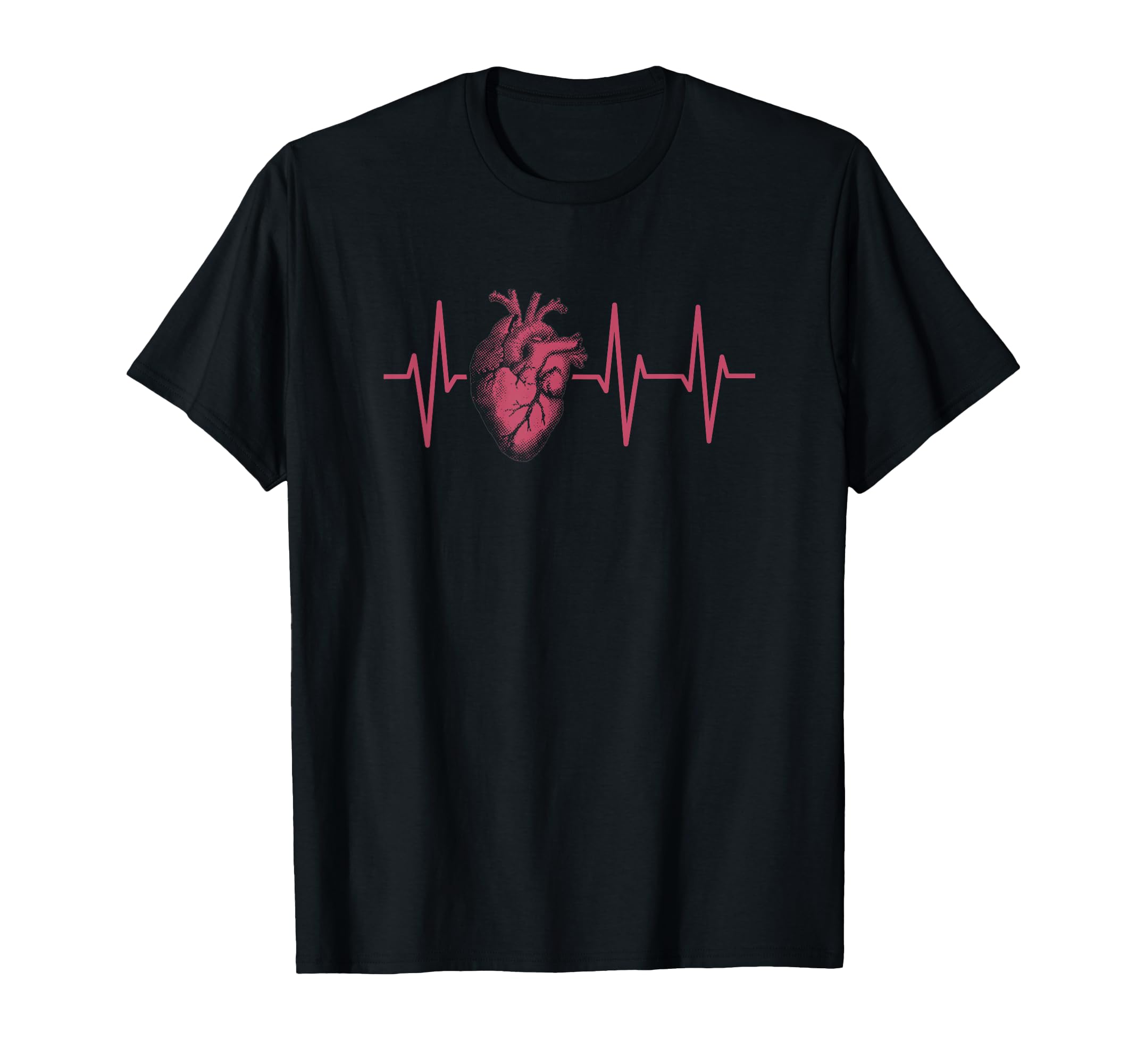 Human Heart Heartbeat Cardiologist Heart T-Shirt - Trendy Graphic Unisex - T-Shirt, Sweatshirt, Hoodie
