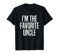 Im Favorite Uncle T-Shirt - Graphic Print for Adults - T-Shirt, Sweatshirt, Hoodie