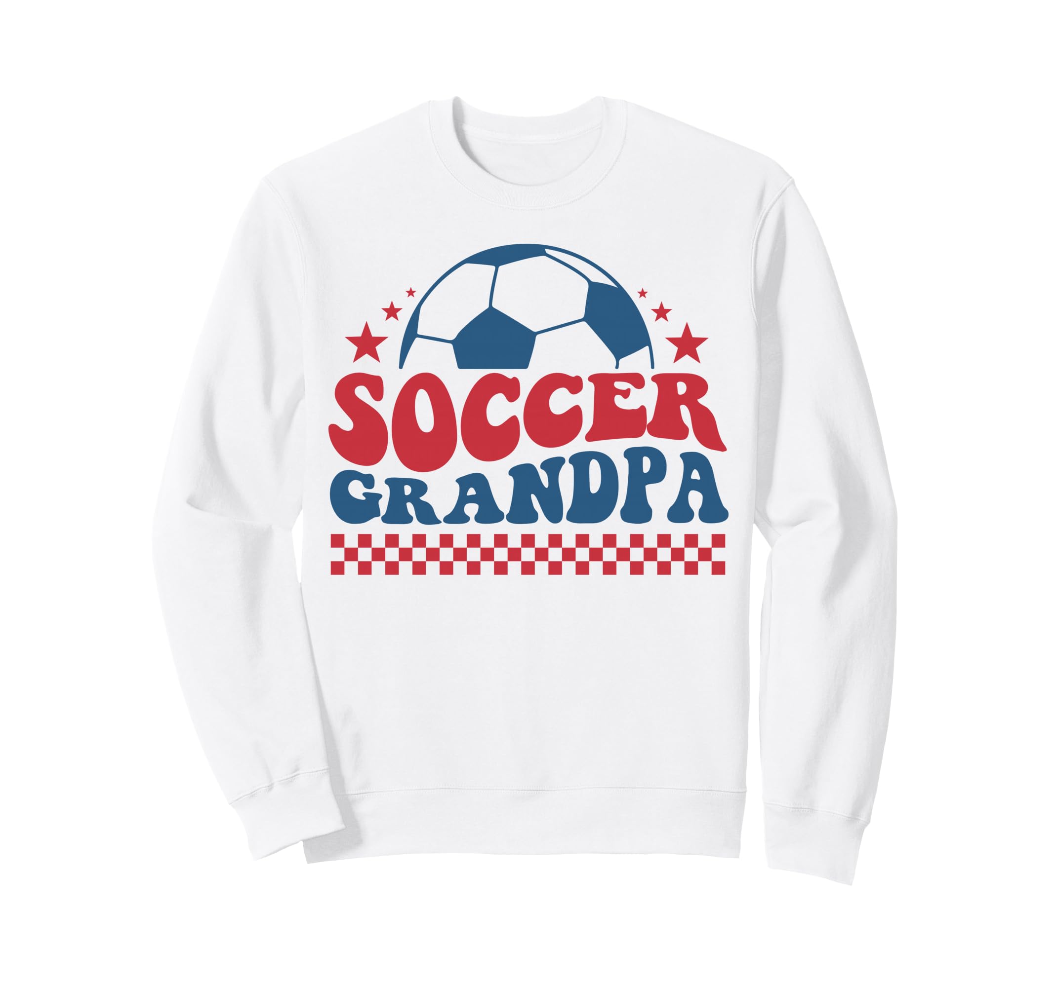 Soccer Grandpa Soccer Fan Support Sweatshirt - Graphic Print for Adults - T-Shirt, Sweatshirt, Hoodie