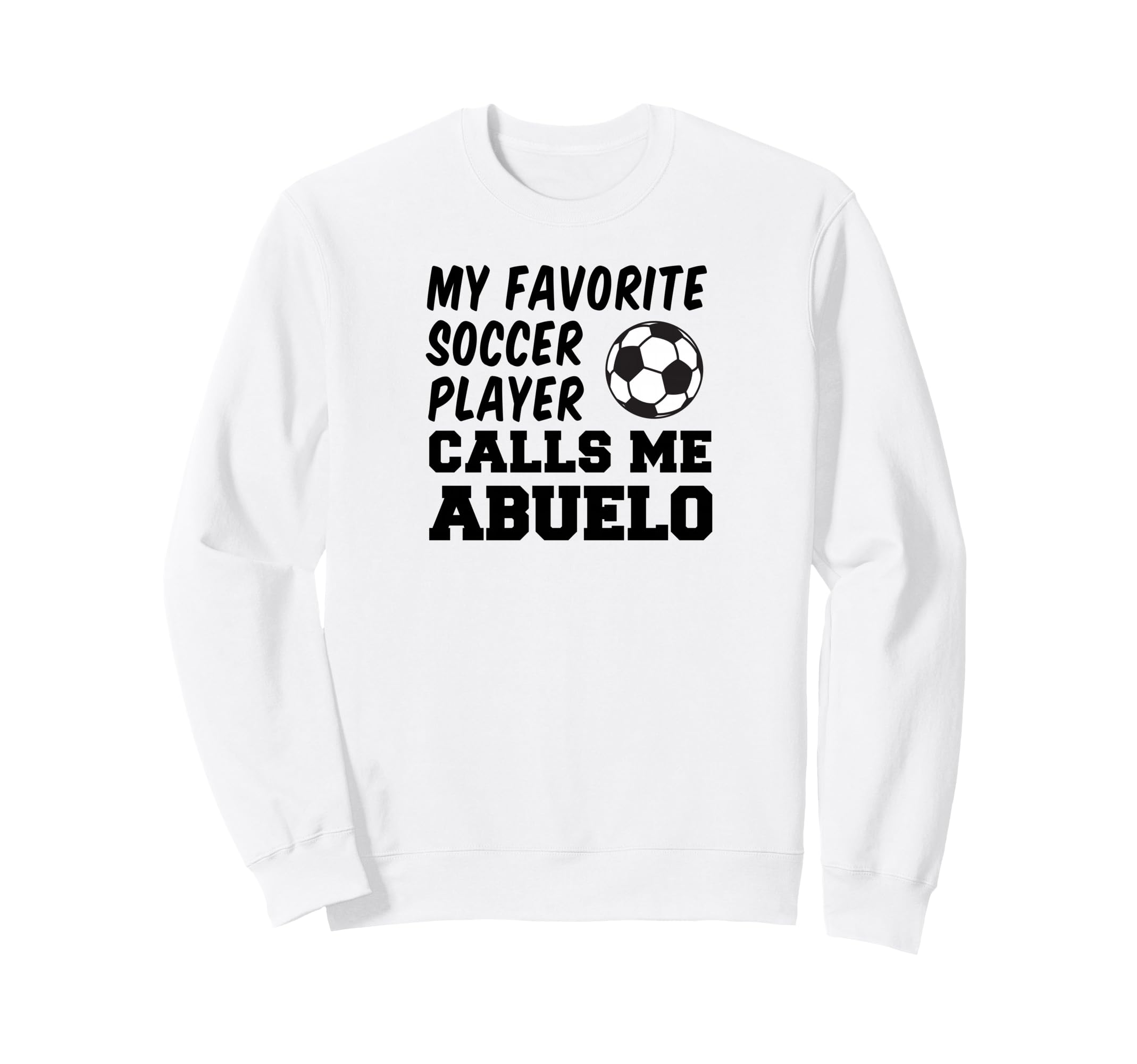 My Favorite Soccer Player Calls Sweatshirt - Minimalist Print for Adults - T-Shirt, Sweatshirt, Hoodie