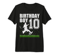 10 Year Old Soccer Birthday Party T-Shirt - Unique Graphic for Adults - T-Shirt, Sweatshirt, Hoodie